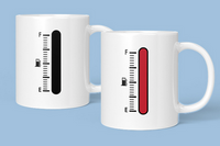 Taza mágica personalizada como regalo corporativo Taza mágica personalizada como regalo corporativo