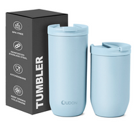 Taza térmica personalizada utilizada en oficina moderna Taza térmica personalizada utilizada en oficina moderna