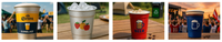 Vasos de aluminio para grandes eventos Vasos de aluminio para grandes eventos